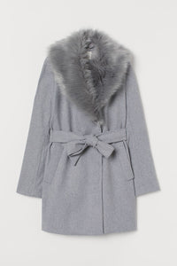 Fur Trim Coat