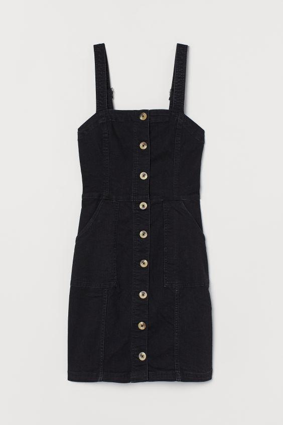 Corduroy Button Up Dress