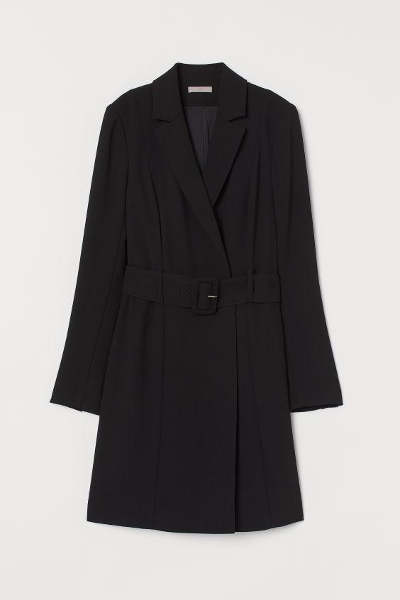 Belted Jacket Dress
