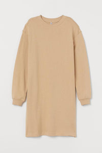 Knit Round Neck Dress